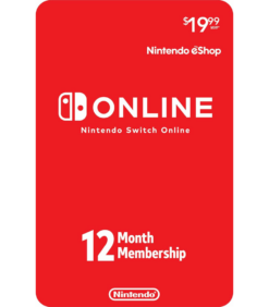 Membresia Nintendo Switch Online 12 Meses