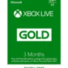 xbox live gold 3 meses