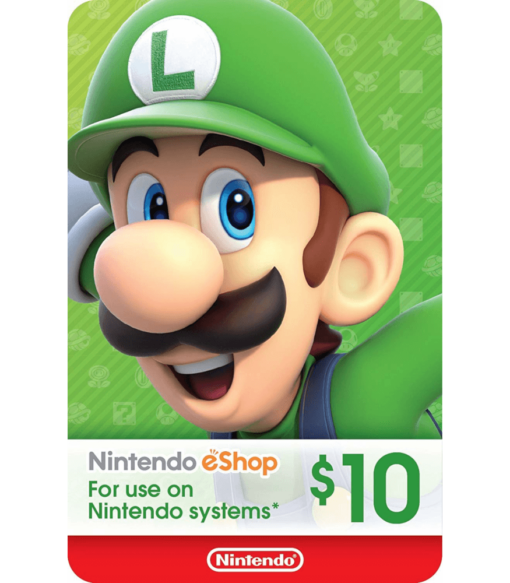 Nintendo Eshop 10 USD
