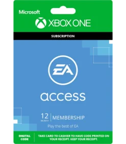EA Play 12 Meses Xbox one