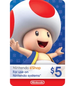 Nintendo Eshop Card 5 USD