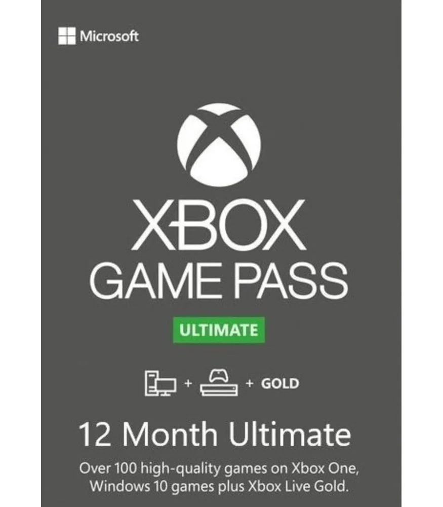 Xbox Game Pass Ultimate 12 Meses